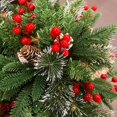 thumbnail image 7 of Christmas Outdoor Decorations Prelit Artificial Pine Trees Holiday Planter Filler With Tripod Stake Battery Powered 16In Lighted Urn Filler Waterproof LED Tree Yard Garden Porch Display Decor, 7 of 7