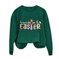 thumbnail image 2 of EGNMCR Easter T-Shirts Imprimés pour Femmes T-Shirts Graphiques pour Femmes Chemises pour Femmes T-Shirts à Col Rond pour Femmes Haut à Manches Longues Imprimé Easter Chandails T-Shirts pour Femmes, 2 of 5