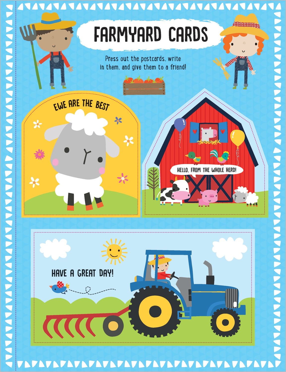 Mini Artist Farm Colouring Book