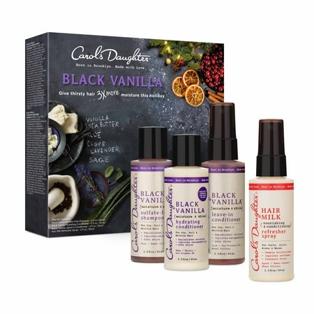 ($12 Value) Carol's Daughter Holiday Travel Gift Set, 4 Piece Set