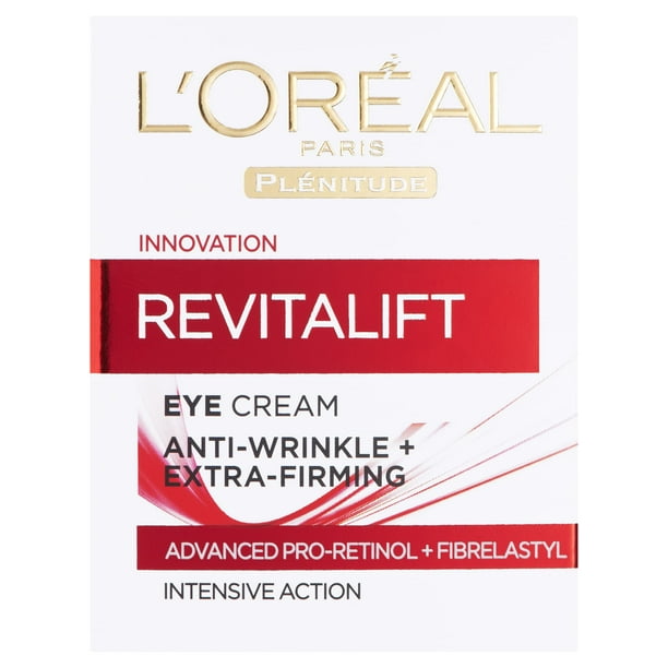 Crema de ojos L'Oréal Paris Revitalift Plenitude 15 ml