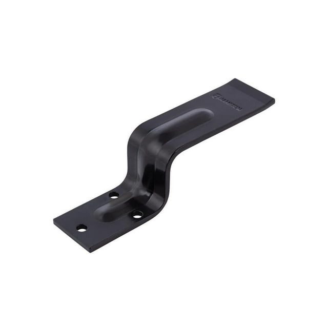Soporte HAMPTON Acero Negro 16,4 cm L