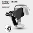 thumbnail image 3 of Car Mobile Phone Holder Universal 360 Degree Mini Stand Bracket In Auto Air Vent Mount Air Outlet Car Phone Stand, 3 of 5