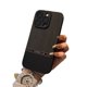 thumbnail image 5 of Funda para Apple Pro Max 15, con textura de madera, de cuero liso y costuras integradas, resistente a caídas, para iPhone 14, 5 of 7
