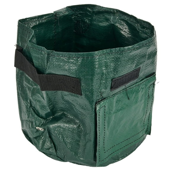 Lierteer Potato Grow Bags Tomato Vegetable Plant Growth Bag Outdoor Garden Pots Garden Tools Green Balcony Garden Outdoor Reusable Drain 3 gallons 25x22cm