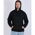 thumbnail image 3 of Real Essentials 3 Pack: Men's Fleece Pullover Hoodie - Long Sleeve Hooded Sweatshirt Pockets (Available in Big & Tall), 3 of 5