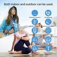 thumbnail image 2 of Reloj deportivo inteligente IP68 resistente al agua con termómetro de muñeca para hombres y mujeres, podómetro para correr, dormir y hacer ejercicio, color azul, 2 of 5