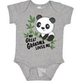 thumbnail image 3 of Inktastic My Great Grandma Loves Me Cute Panda Boys or Girls Baby Bodysuit, 3 of 5