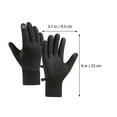 thumbnail image 2 of 1 par de guantes de ciclismo, guantes de fitness, guantes antideslizantes, guantes de pantalla táctil, guantes deportivos cálidos., 2 of 5