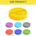 thumbnail image 3 of DJN Clearance Sale Closure Bags & lids & Boxes Wide Mouth Plastic Mason Jar Lids Unlined White Ribbed Lids Plastic Lid Colored Lid Mason Jar Lid Flower Tea Jar Lid Mason Jar Lid Plastic Blue One Size, 3 of 8
