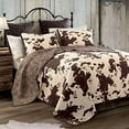 thumbnail image 2 of HiEnd Accents QW3067-FQ-OC Elsa Ensemble de Couette Imprimé Vache, Full/Queen, 2 of 3
