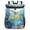 Multicolor 4, variant on Jiaoprinted Funny Frog Leakproof Cooler Backpack, Tropical Rainforest Frog Insulated Backpack Cooler for Outdoor