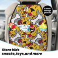 thumbnail image 4 of Goofa Cute Dog Pattern Car Back Seat Protector for Kids (2 Pack) ,Anti-kick Storage Mat for Car Seats,Shields from Footprints, 4 of 6