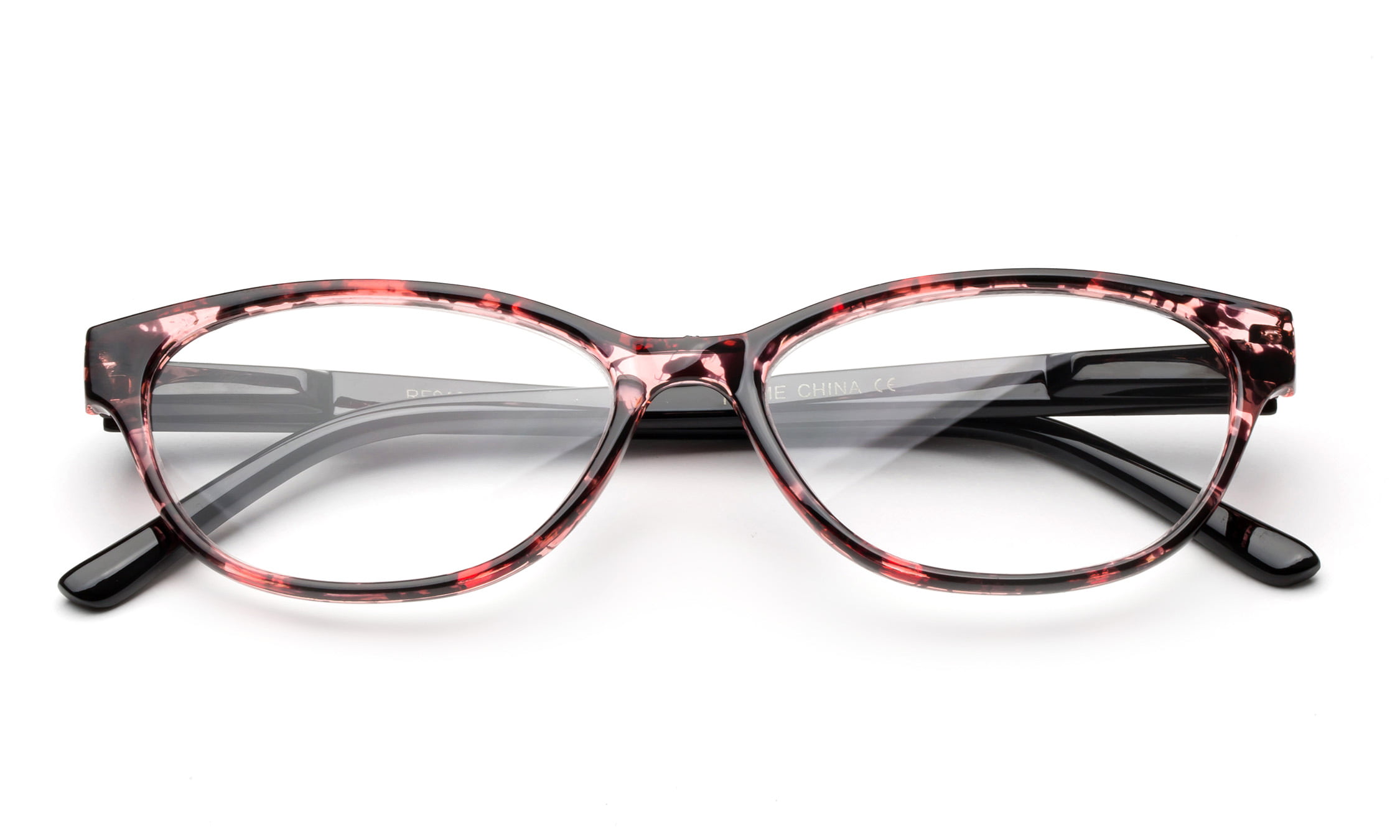 Newbee Fashion Cateye Clear Lens Glasses for Women Cat Eyes Frame