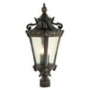 Trans Globe Lighting 4842 Four Light Up Lighting Outdoor Post Light From The Out - Patina