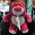 thumbnail image 5 of Caja de pañuelos de coche de peluche de la serie Disney, dibujos animados, Lotso LinaBell StellaLou, cajón de papel montado en coche, accesorios para automóviles, 5 of 5