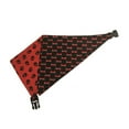 thumbnail image 2 of Red  Black Reversible Dog Bandana by Uptown Pups, 2 of 7