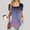 Purple, variant on Aloohaidyvio Tops,Women Fashion Printed Casual V-Neck Short Sleeve Loose T-Shirt Blouse Tops