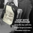 thumbnail image 6 of Xecao Wild West Desert With Cowboys Print Lunch Bag - Durable, Double-Insulated Lunch Bag, Holds Lunch Box, Water Bottle, & Snacks,Leakproof Cooler Tote Bag, 6 of 7