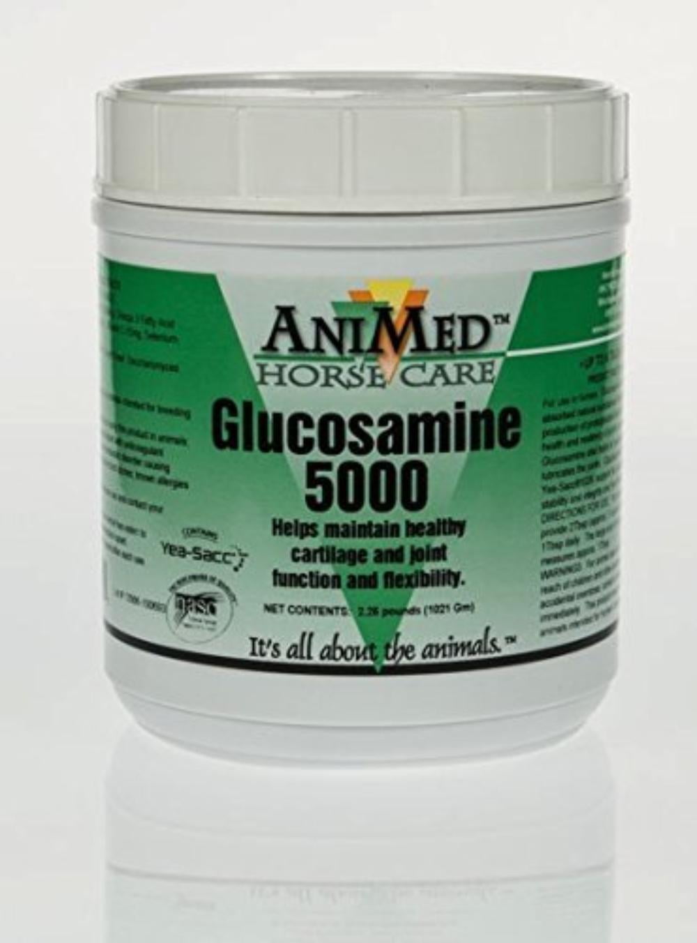 2.25 lb Glucosamine 5000 Equine Supplement Helps Maintain Healthy