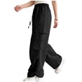thumbnail image 5 of Avtoify Girls Pants Unisex Children's Spring/Fall Solid Color Elastic Waist Double Pocket Stylish Long Pants, 5 of 8