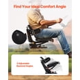 thumbnail image 6 of Universal Forklift Seat Wrap Around, Universal Tractor Seat with Micro Switch, Adjustable Tractor Suspension Seat with Tilt Fits for John Deere, Ford, Massey Ferguson, New Holland Tractor, 6 of 7