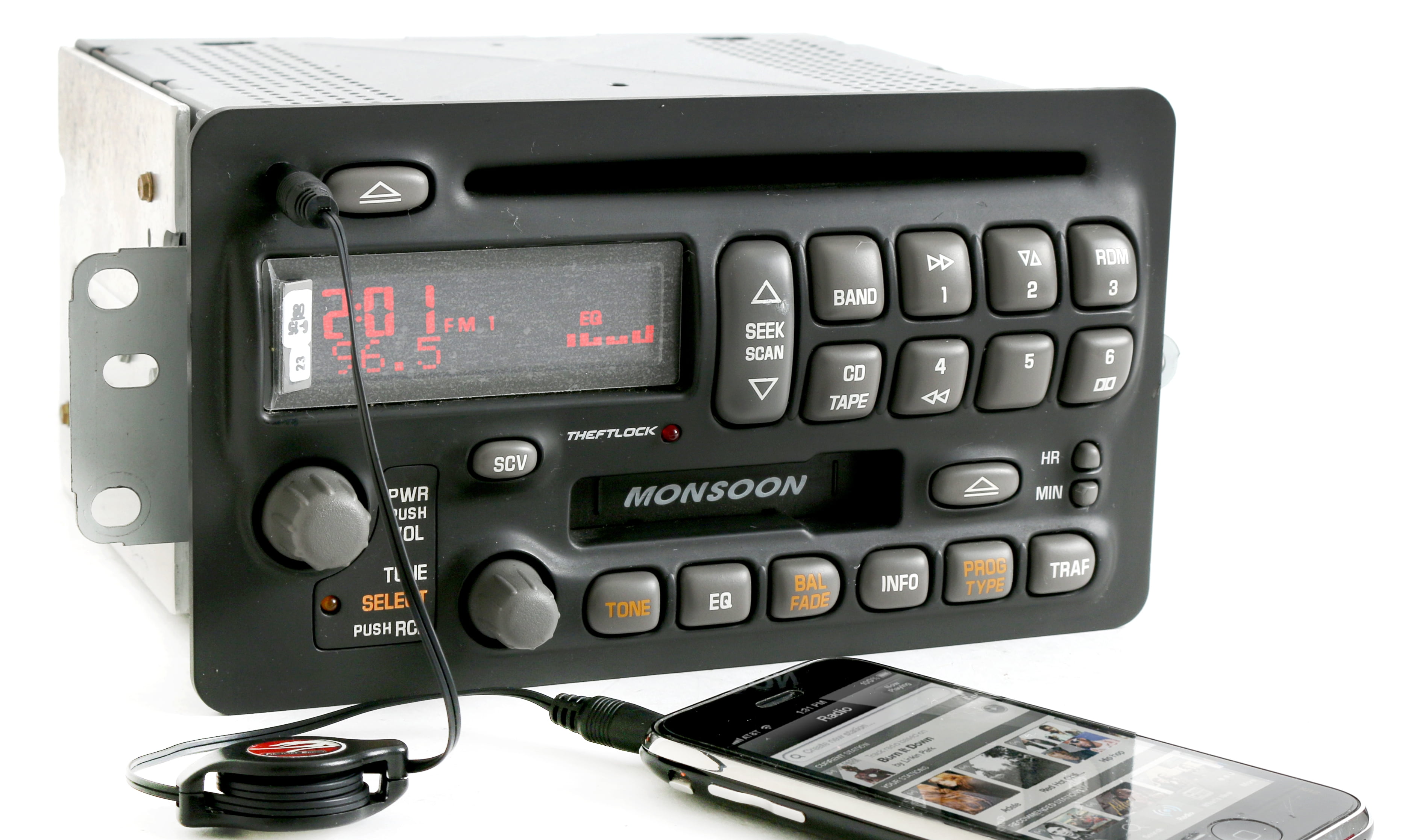 monsoon stereo system pontiac