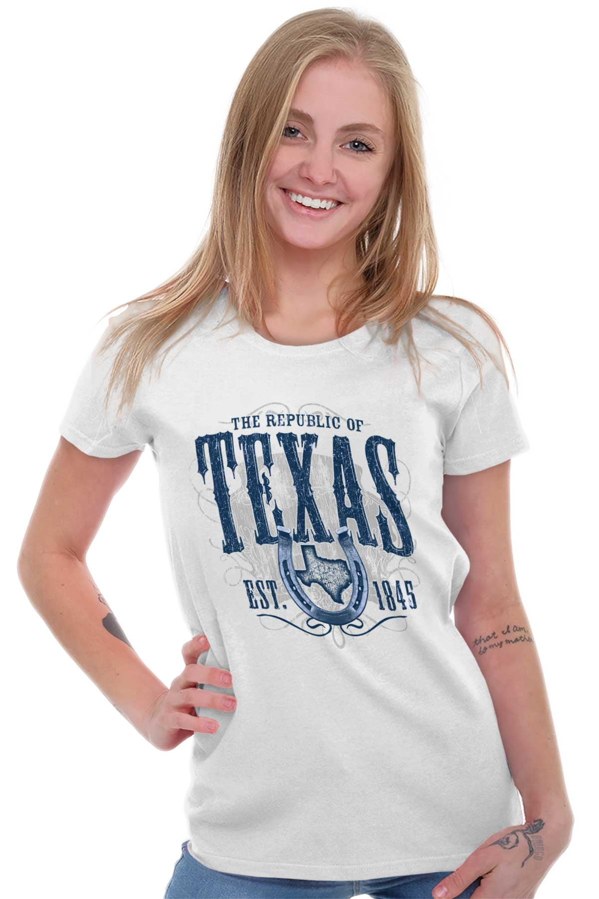 Map Tees Shirts Tshirts For Womens Republic Texas Vintage TX Southern ...
