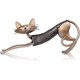 thumbnail image 1 of Escultura de gato Metal hierro hogar arte artesanía decoración muebles para el hogar adornos, 1 of 5