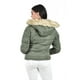 thumbnail image 3 of Chamarra acolchada con capucha Roman Fashion /Juvenil, 7504 (Verde militar) verde oscuro M, 3 of 5