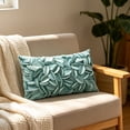thumbnail image 5 of Textured Floral Throw Pillow, Handmade Petal Flower Cushion With Coastal Style Design, Decorative Accent Pillow For Sofa Bedroom Farmhouse Home Decor, pillows, 5 of 6