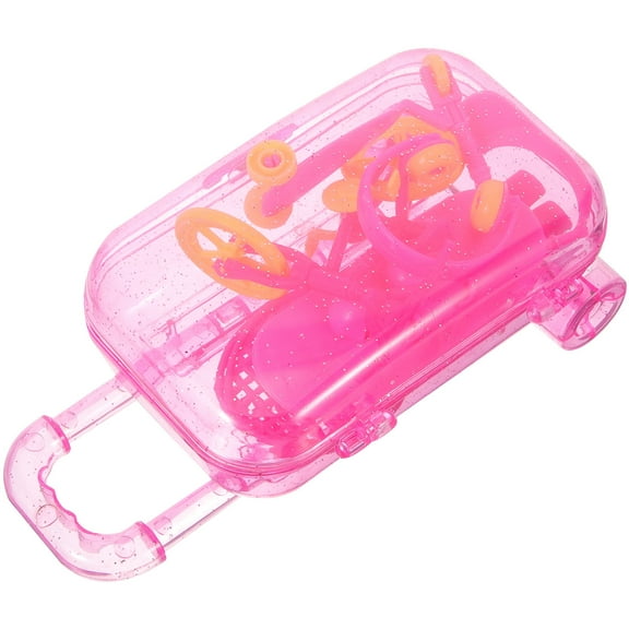 GAXIRE Pretend Play Toy Set Dollhouse Accessories Rosy 1 Set