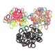 thumbnail image 1 of Mini Elastic Hair Ties Girls Multicolor Soft Ponytail Holders 450Pcs, 1 of 4