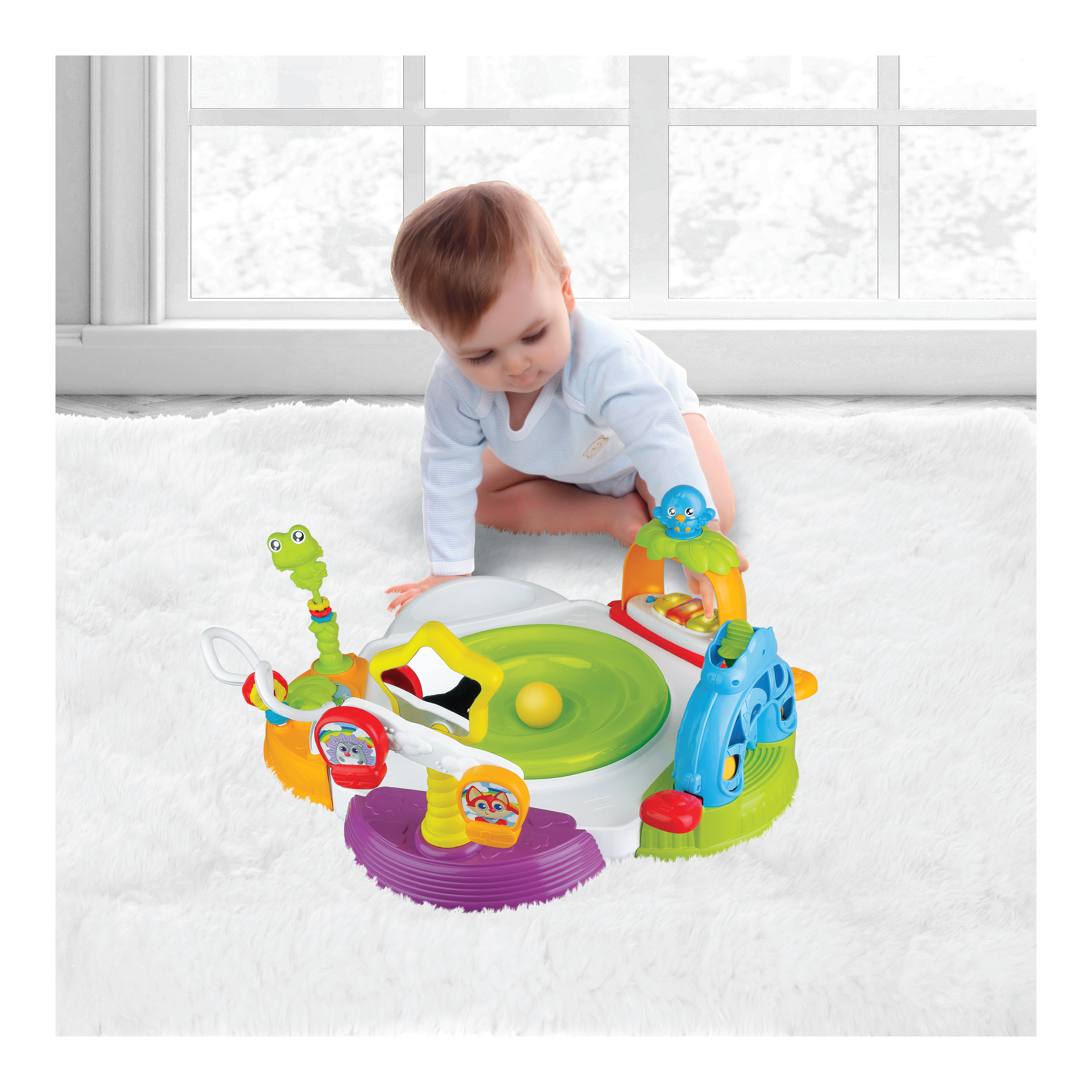 Winfun Baby Move 3-in-1 Activity Center, Blue photo 8
