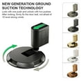 thumbnail image 4 of Mechanical Floor Door Stopper, Adjustable Height Door Holder, for Within 3/4 Inch High Door Gaps, No Magnetic Door Stop, Indoor Windproof Door Stop, Nail Free or Screws, 4 of 7