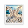 thumbnail image 3 of Diamond Art Club Diamond Painting Kits, Diamond Art, Pearl Diamond Art Painting Kit with Frame, Angel DIY Pearl Beads Art Craft for Adults Beginner Friendly Framed Canvas Wall Decor Gift Idea, 9.84in, 3 of 7