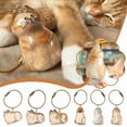 thumbnail image 2 of Cat Fur Storage Bottle Keychain- My Pet's Fur Container,Transparent Cat Hair Storage Box Pendants,Capsule Toys Pet Hair Container,Collection Cat Hair Keychain Bottle,Pet Memorial Gifts Accessories, 2 of 10