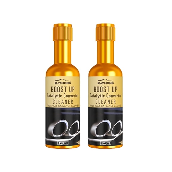 OYIGU 240mL Boost Up Catalytic Converter Cleaner, Catalytic Converter Cleaner for Car, Engine Cleaner Booster Cleaner, Oil Carbon Removal Treatment, Additive for Gasoline and Diesel Car