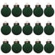 thumbnail image 2 of 15 Bolas Navideñas de Terciopelo Flocadas, Adornos de Plástico para Árbol de Navidad, Adornos Colgantes Decorativos para Árbol de Navidad de 2,4 Pulgadas., 2 of 7