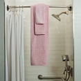 thumbnail image 4 of London 6-Piece 100% Cotton Bath Towel Set in Rose, 4 of 4