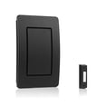 thumbnail image 4 of Heath Zenith Heath Zenith Black Plastic Wired Mechanical Lighted Doorbell Chime Kit, 4 of 10