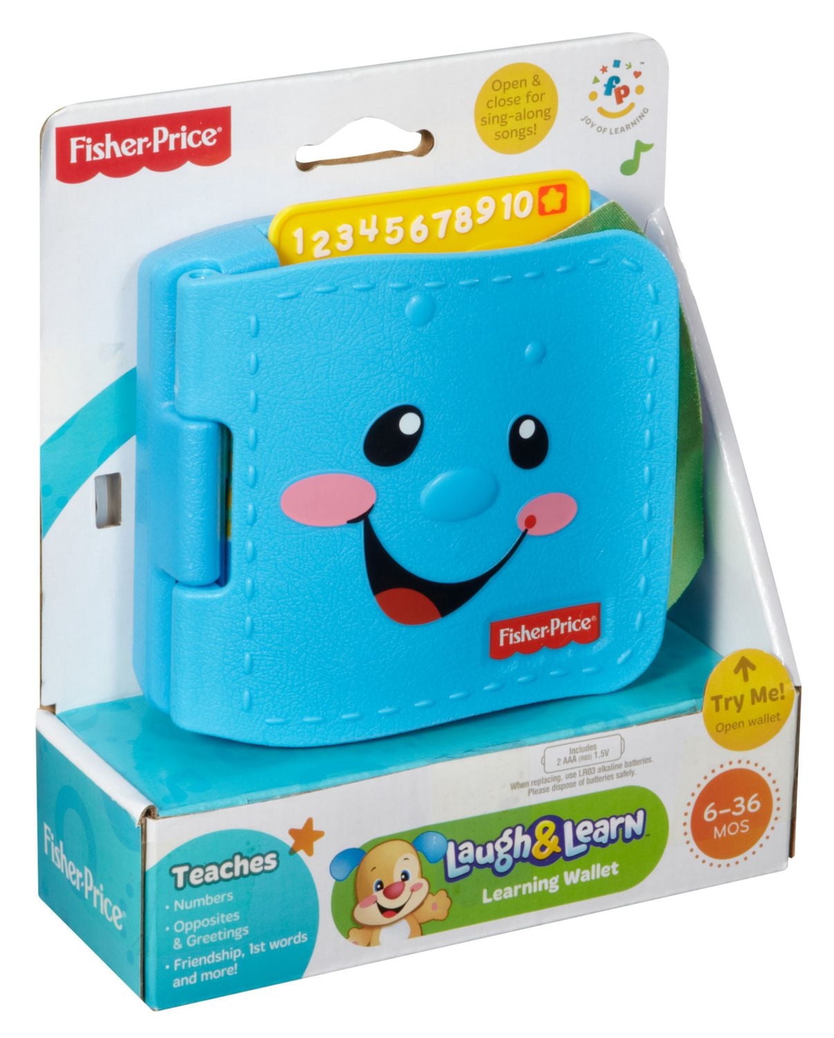 Fisher-Price Rires et Éveil – Portefeuille – Édition anglaise