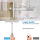thumbnail image 4 of Escurridor de ducha, mango extendido giratorio de 360 °, escurridor de silicona multiusos para ducha, baño, espejo, vidrio de limpieza, azulejos, ventanas Zhivalor ZSY-0230, 4 of 5
