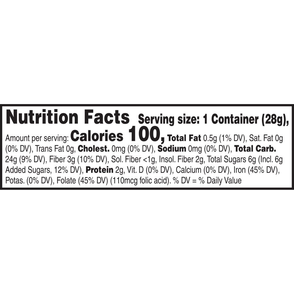 Frosted Mini-Wheats Bite Size Cereal, 1-Ounce Bowls (Pack of 96)