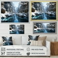 thumbnail image 4 of Designart "Canyon Winter Serenitys Beauty I" Landscapes Floater Framed Canvas Print, 4 of 7