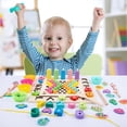thumbnail image 2 of Juguetes de multifuncionales Montessori Toy Clamp Palillos educativo magnética ños, niñas, , 3 4, 5+ de edad, SM SunniMix Juguetes Educativos, 2 of 7