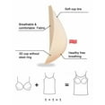 thumbnail image 6 of SAYFUT 2 Packs Women's Tank Tops Adjustable Strap Camisole With Built in Padded Bra Vest Cami, 6 of 6