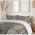 thumbnail image 6 of Ambesonne Rustic Duvet Cover Set, Little Rusty Boat Door, 2-Calking, Brown and Grey, 6 of 6