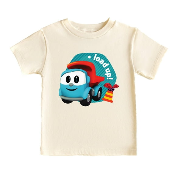 Leo the Truck Load Up! - Toddler Short Sleeve Graphic T-Shirt