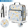 thumbnail image 3 of ALAZA Zipper Binder Flower-a6 3 Ring Trapper Keeper File Folder Organizer Bag, 3 of 8